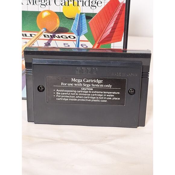 Parlour Games Sega Master System Video Game CIB Near Mint Mega Cartridge - Picture 5 of 6